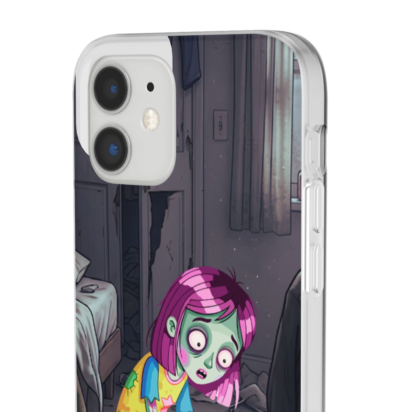Zombie Girl Phone Case — Cute Creepy Cartoon Phone Cover