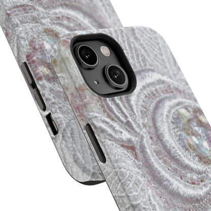 Impact-Resistant Phone Case – Lace Veil
