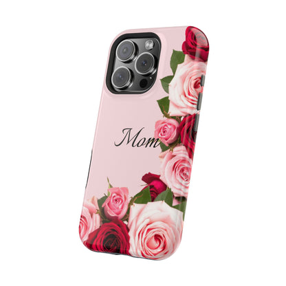 Wireless-Charging Compatible Case – Mom’s Rose Bouquet