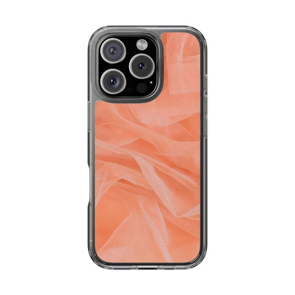 Clear Phone Case – Coral Veil
