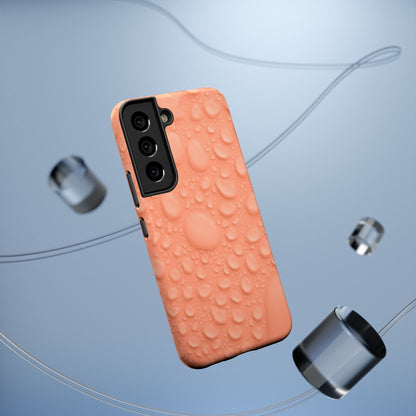 Impact-Resistant Phone Case – Apricot Rain