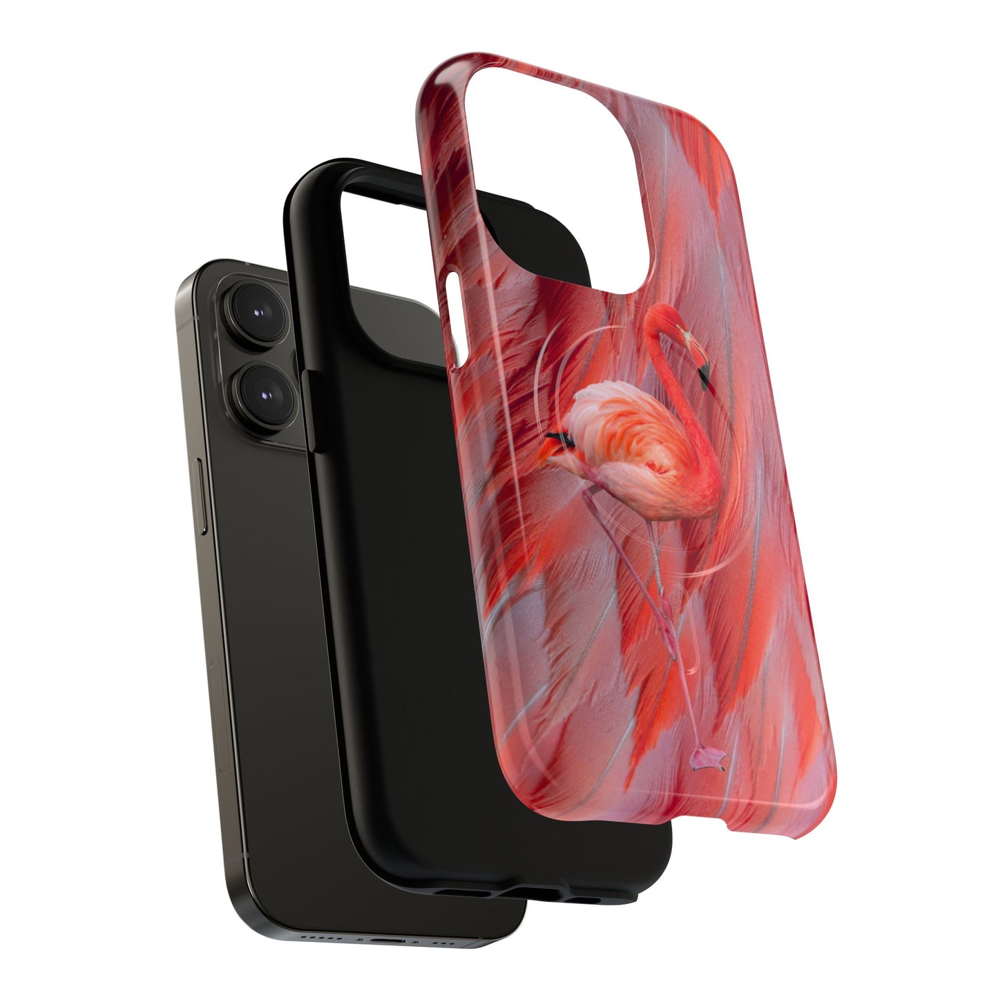 Protective Magnetic Phone Case – Scarlet Plume