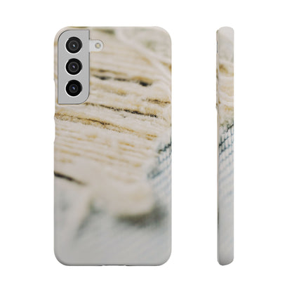Snap Phone Case – Woven Warmth