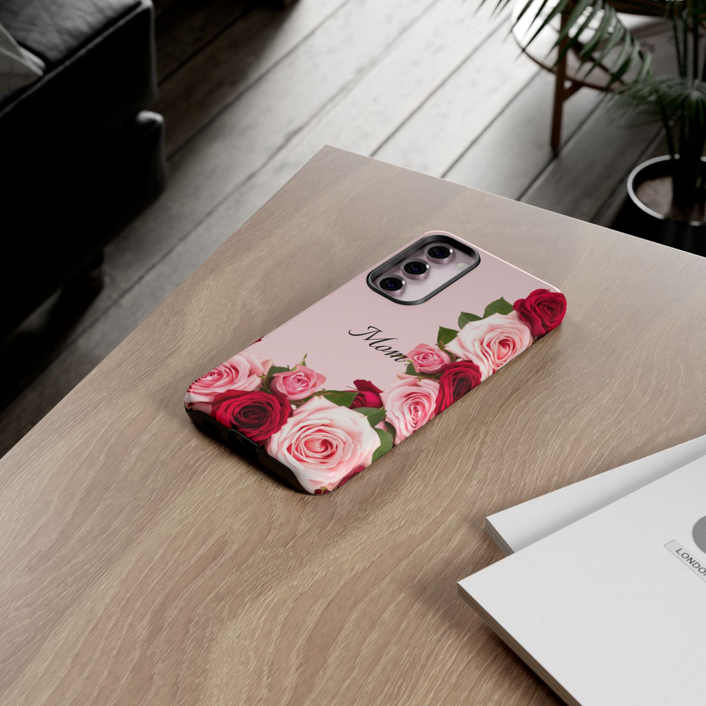 Protective Phone Case – Mom’s Rose Bouquet