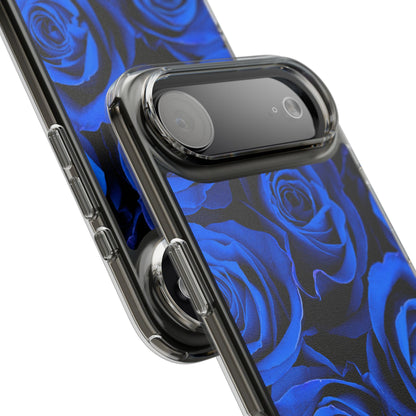 Clear Phone Case – Midnight Bloom