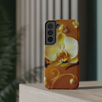Protective Phone Case – Amber Orchid