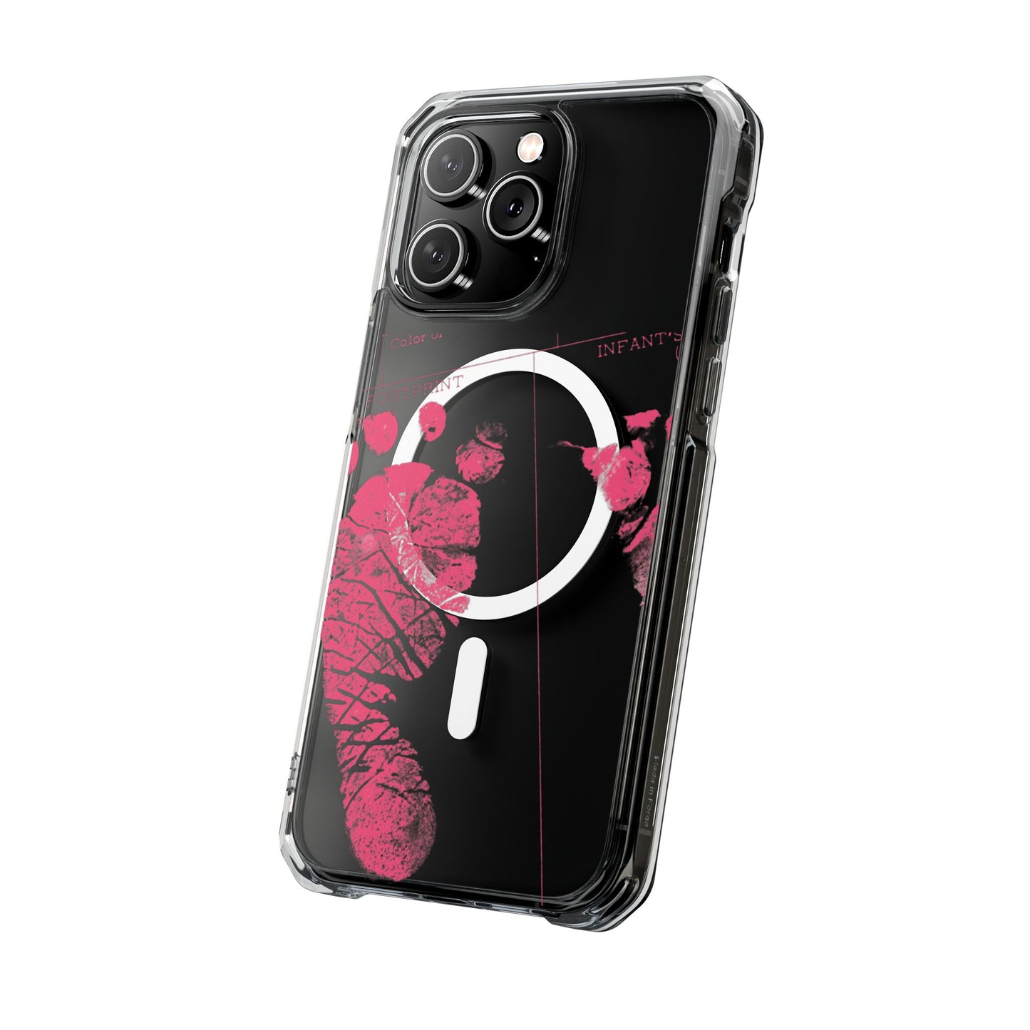 Clear Magnetic Phone Case – Mom’s Little Pink Footprints