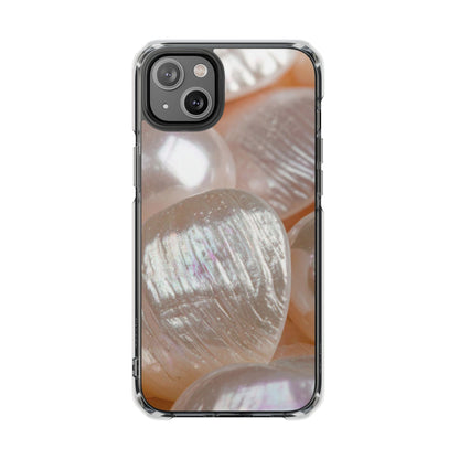 Clear Magnetic Phone Case – Blush Pearl