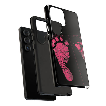 Protective Phone Case – Mom’s Little Pink Footprints