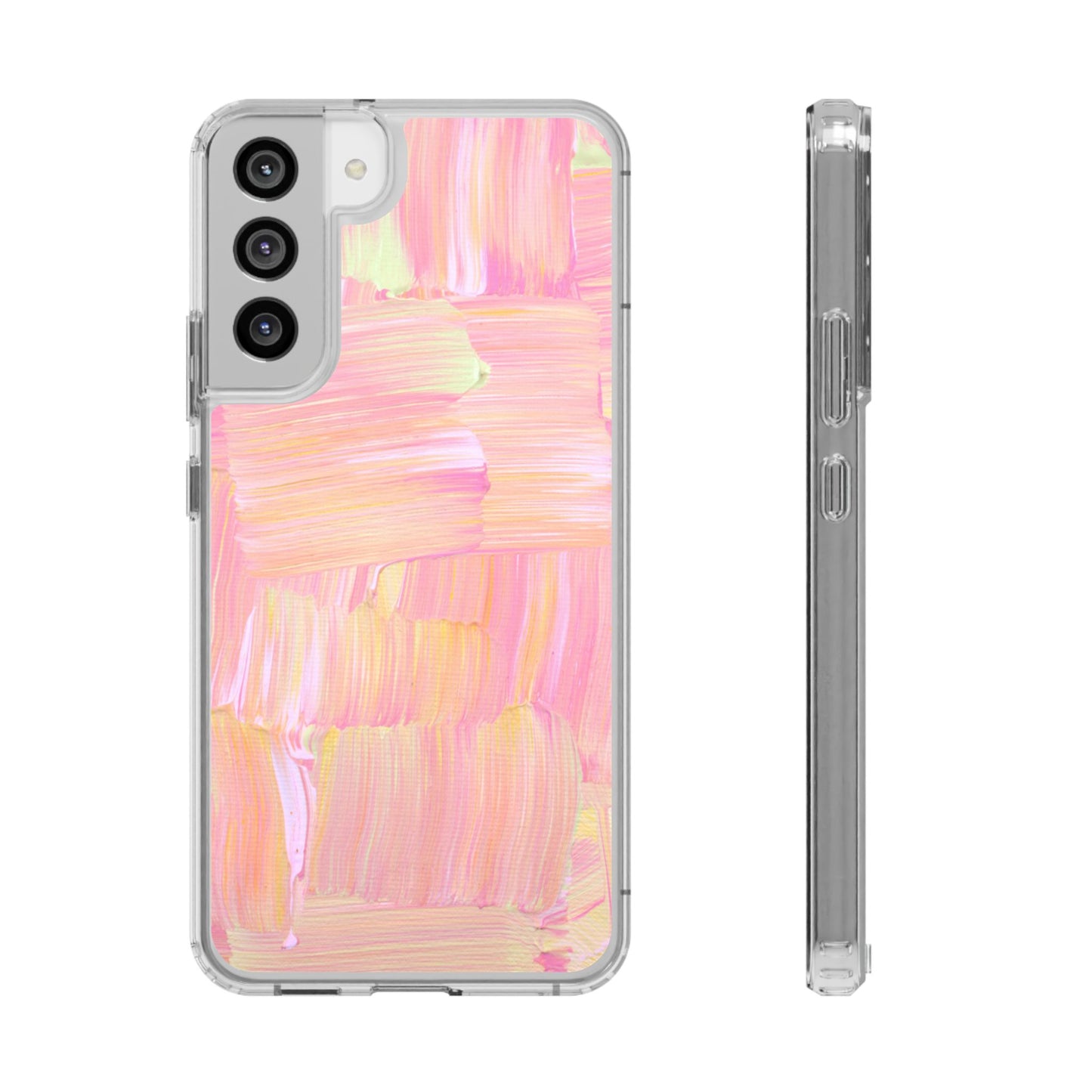 Clear Phone Case – Sorbet Stroke