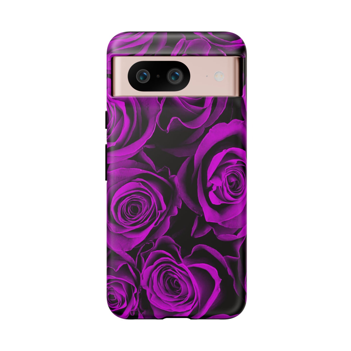 Protective Phone Case – Amethyst Roses