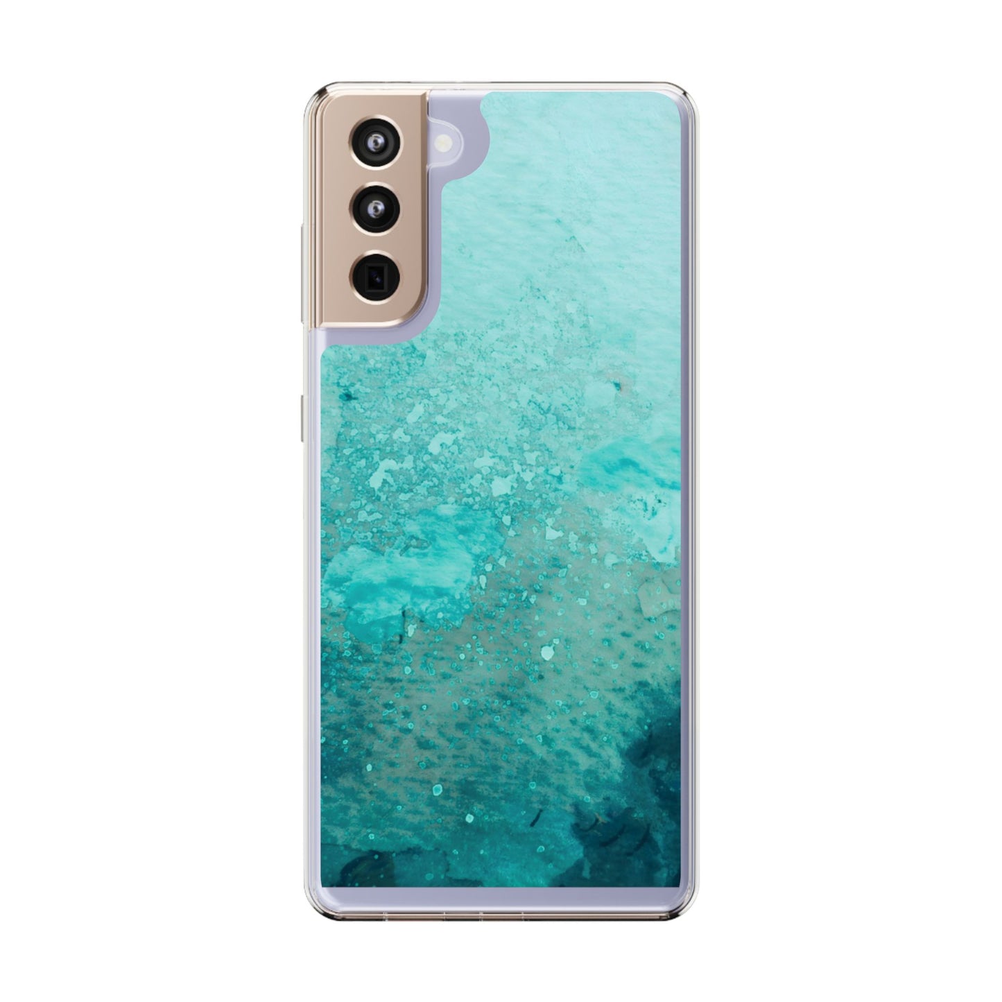 Clear Phone Case – Sea Glass