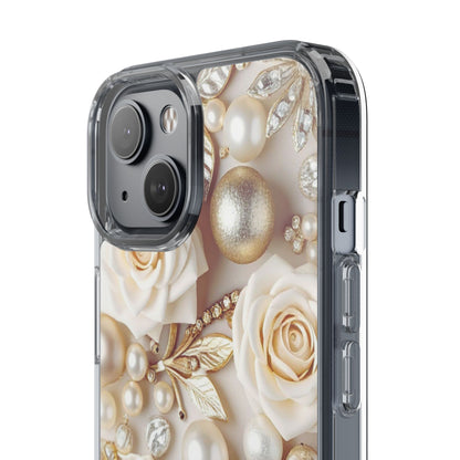 Clear Phone Case – Ivory Opulence