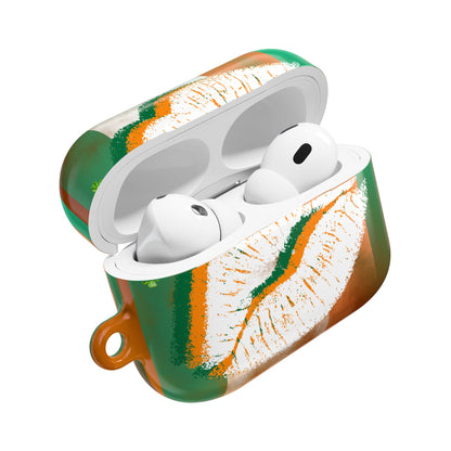 Wireless Earbud Case Cover – Irish Lip St. Patrick’s Day Design