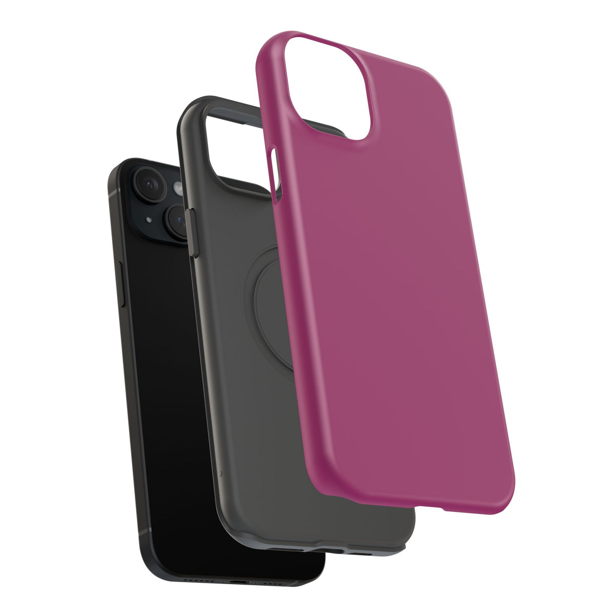 Impact-Resistant Phone Case – Orchard Plum – Compatible with iPhone 11–17 & Samsung Galaxy S22–S26 Series