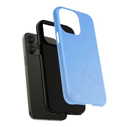 Protective Magnetic Phone Case – Azure Fade