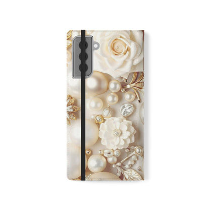 Flip Case – Ivory Opulence