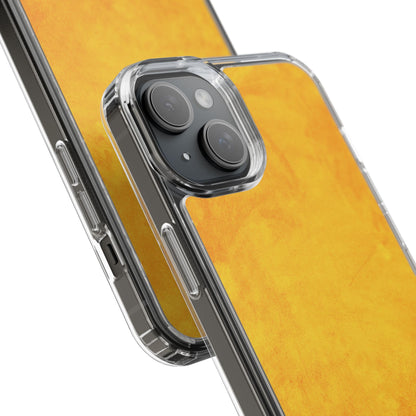 Clear Phone Case – Saffron Smoke