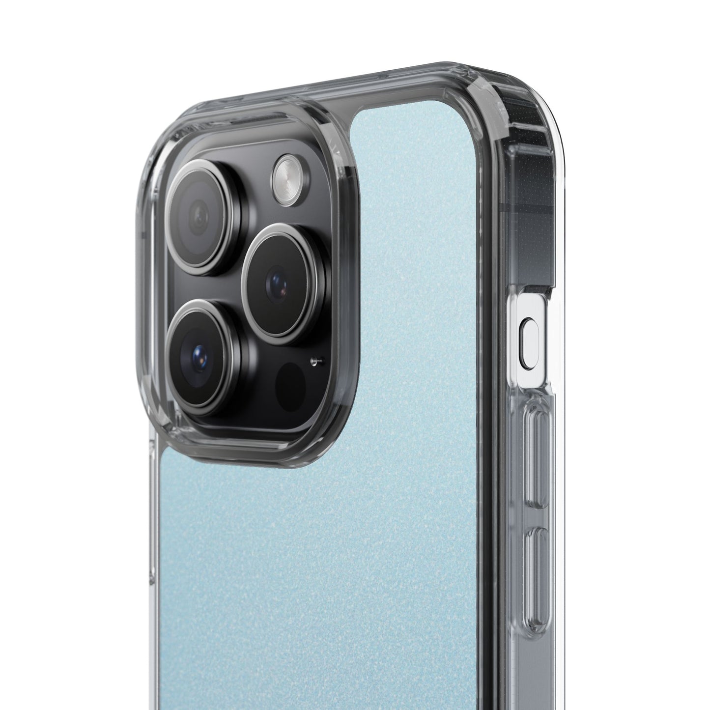 Clear Phone Case – Blue Whisper