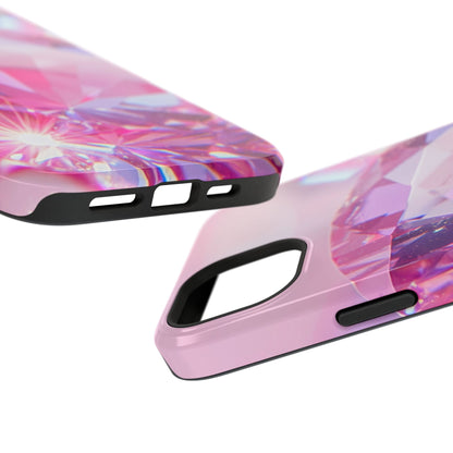 Impact-Resistant Phone Case – Pink Ice