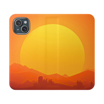 Flip Case – Desert Sunrise