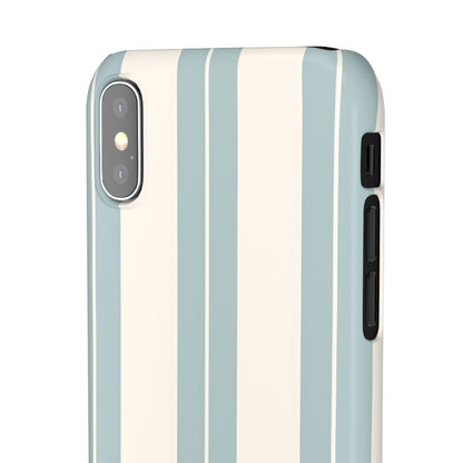 Snap Phone Case – Coastal Stripe