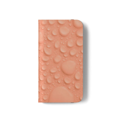 Flip Case - Apricot Rain