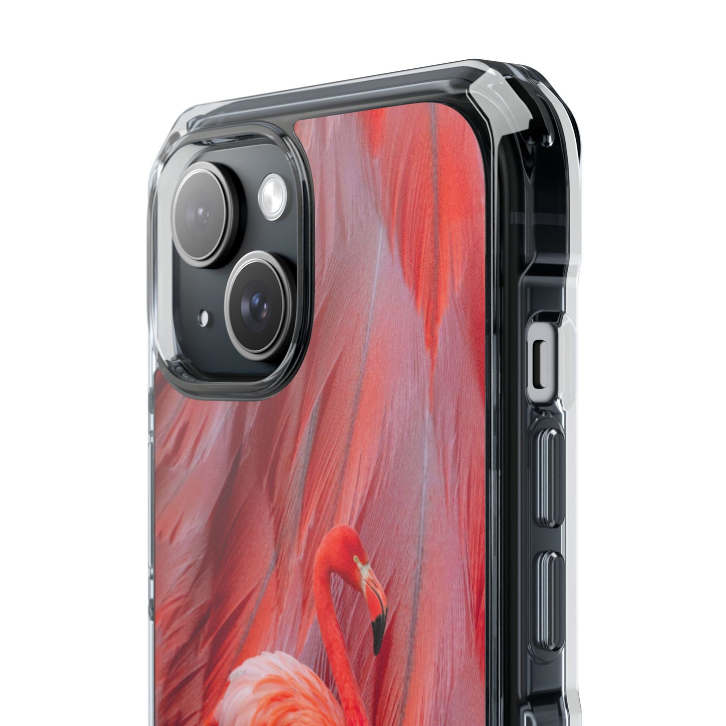 Clear Magnetic Phone Case – Scarlet Plume