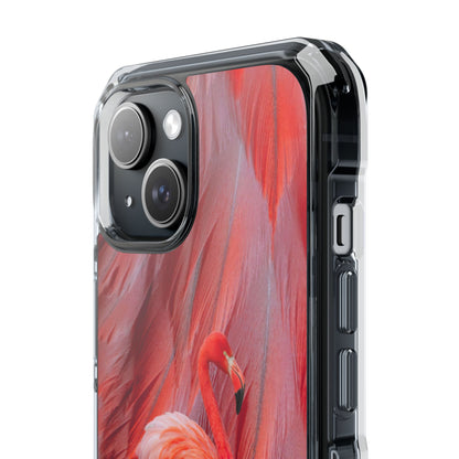 Clear Magnetic Phone Case – Scarlet Plume
