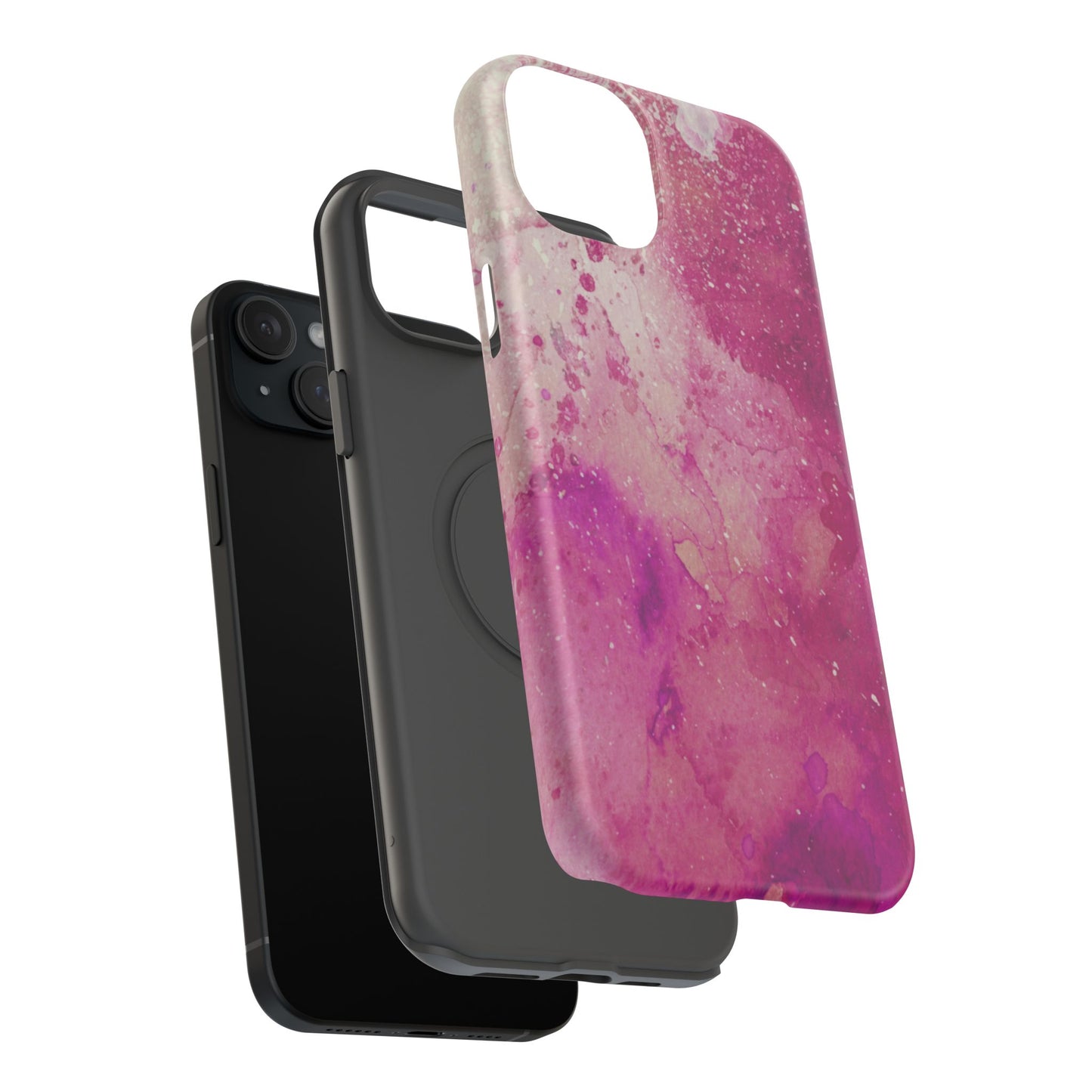 Impact-Resistant Phone Case – Spilled Wine