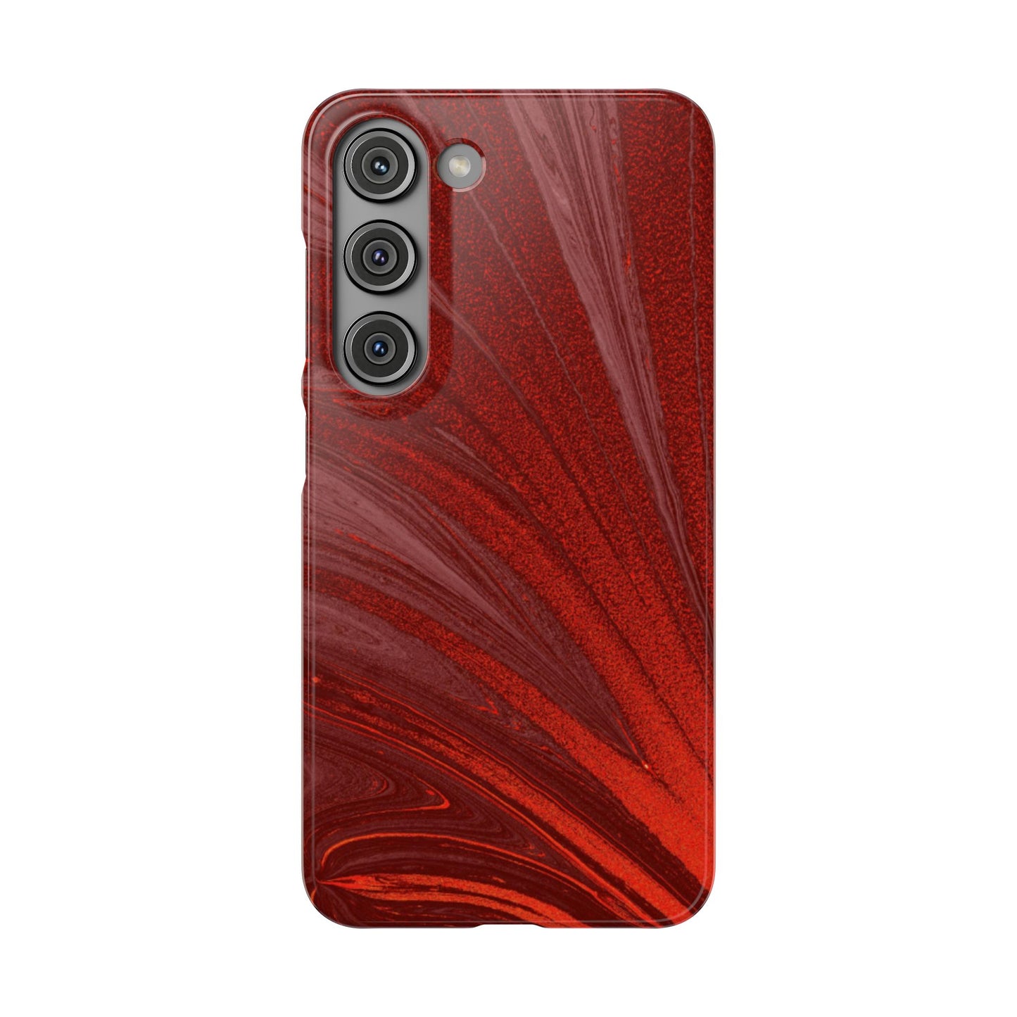 Snap Phone Case – Crimson Current