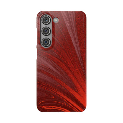 Snap Phone Case – Crimson Current