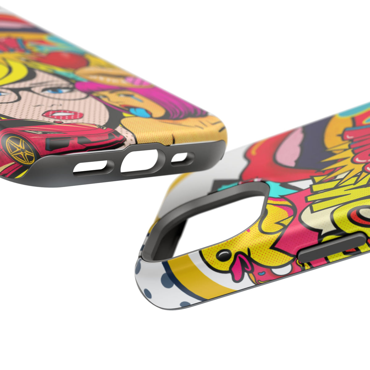 Impact-Resistant Phone Case – Pop Off – Compatible with iPhone 11–17 & Samsung Galaxy S22–S26 Series