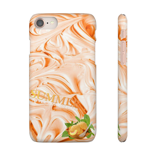 Snap Phone Case – Peach Sorbet