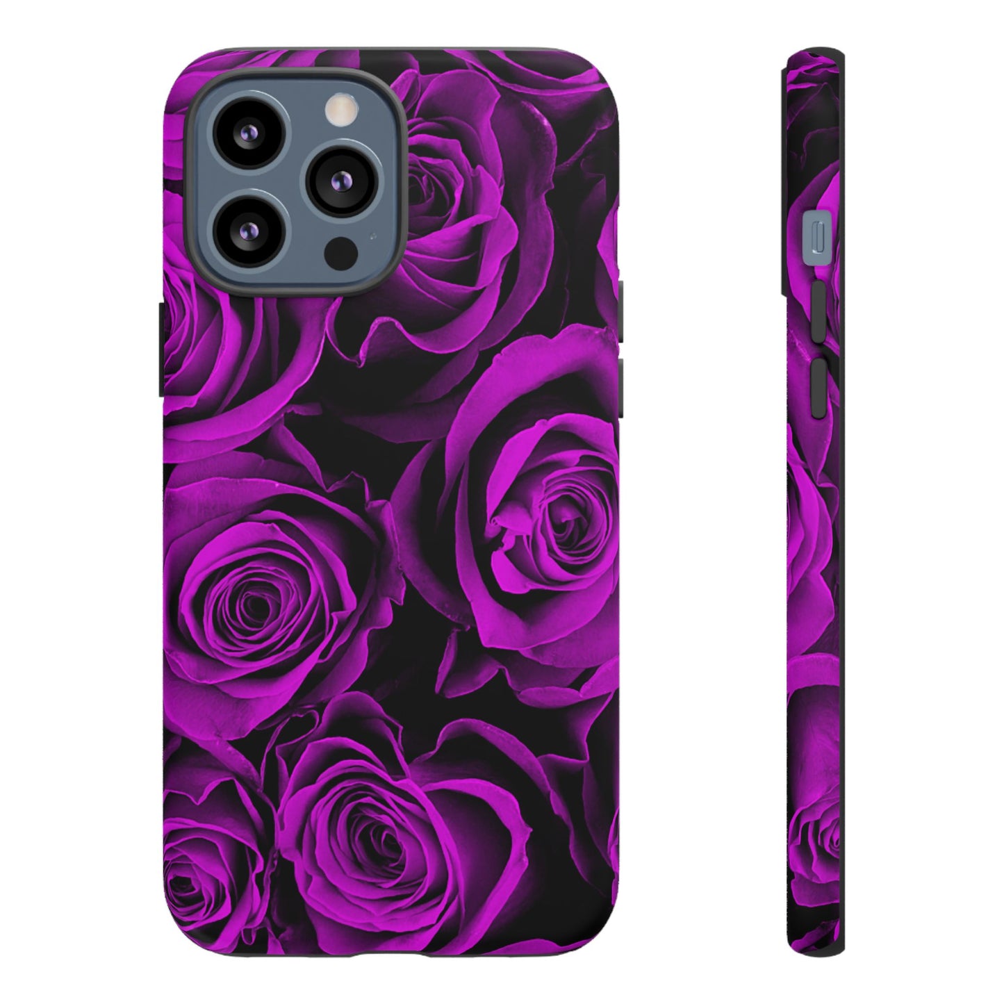Protective Phone Case – Amethyst Roses