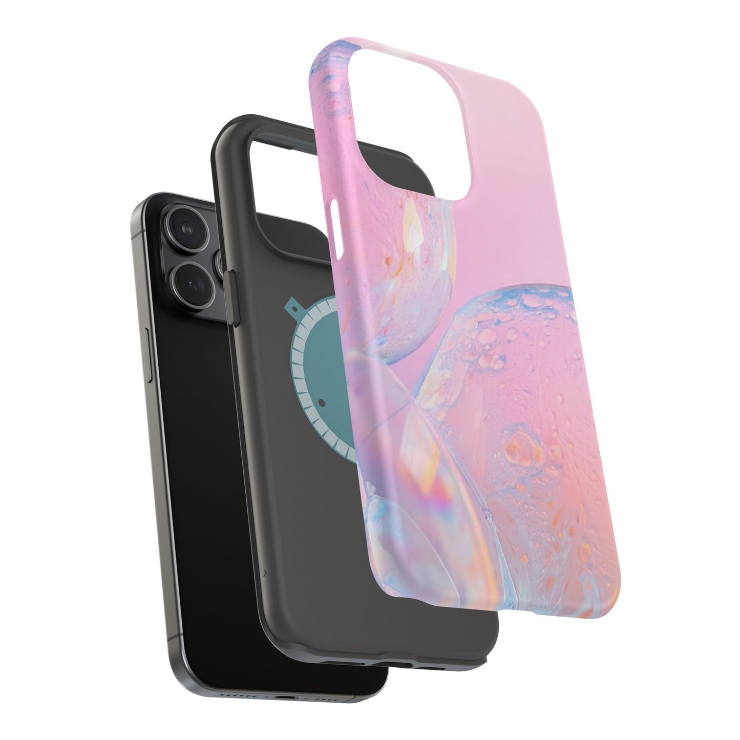 Wireless-Charging Compatible Case – Sugar Bubbles