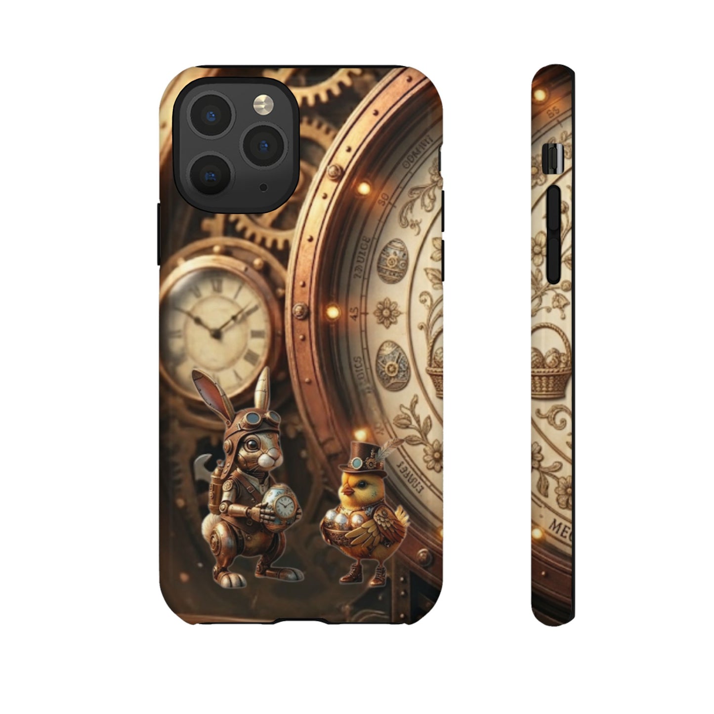 Protective Phone Case – Clockwork Cottontail