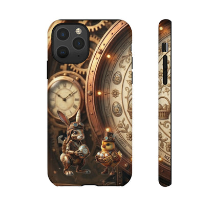 Protective Phone Case – Clockwork Cottontail