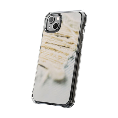 Clear Magnetic Phone Case – Woven Warmth
