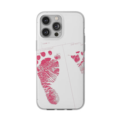 Flexi Case – Mom’s Little Pink Footprints