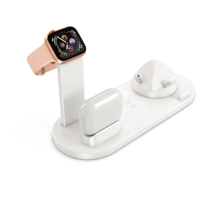 3-in-1 Wireless Charger: Phone, Watch, & Earbuds Charging