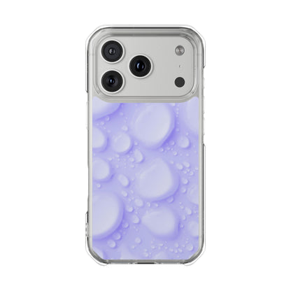 Clear Magnetic Phone Case – Lilac Dew