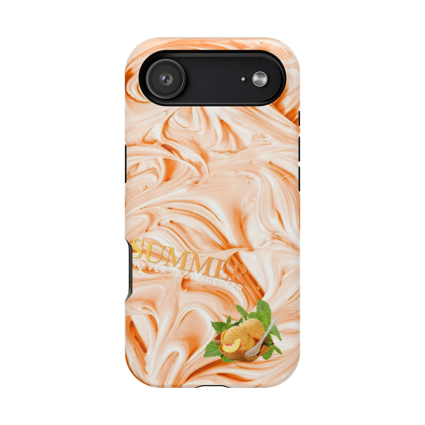Wireless-Charging Compatible Case – Peach Sorbet