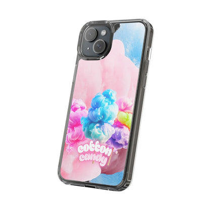 Clear Phone Case – Cotton Candy Dream