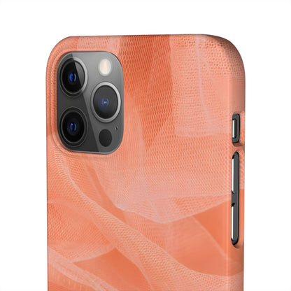 Snap Phone Case – Coral Veil