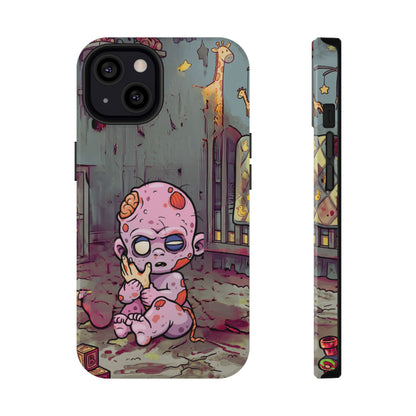 Zombie Baby Phone Case — Cute Creepy Impact-Resistant iPhone Case
