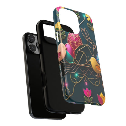 Protective Phone Case – Jeweled Garden