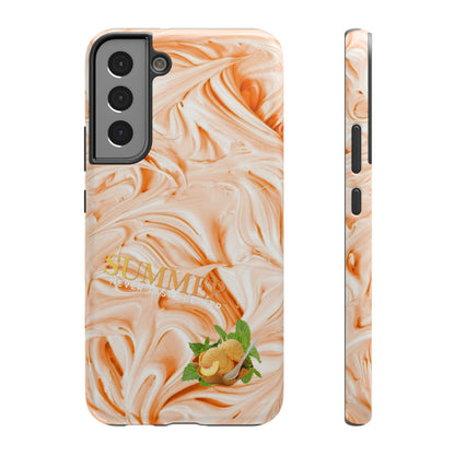 Impact-Resistant Phone Case – Peach Sorbet