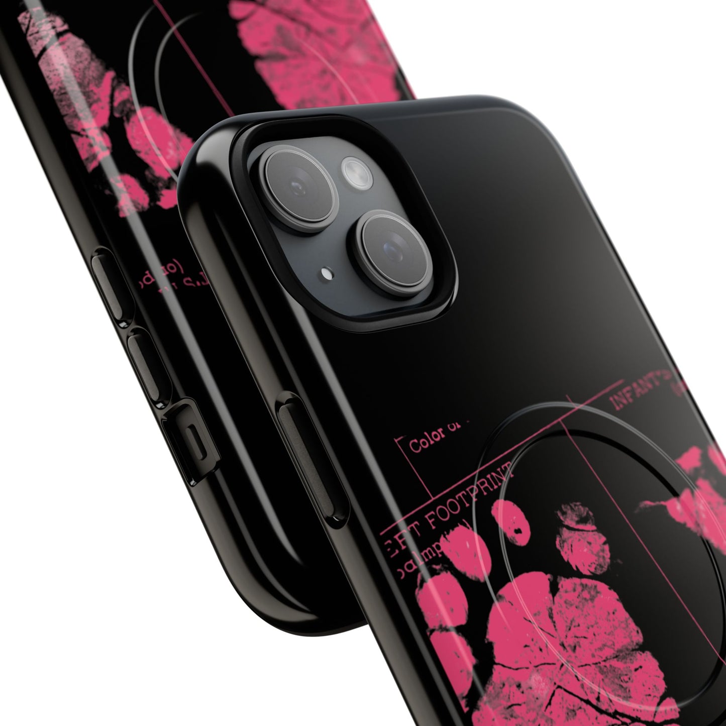 Protective Magnetic Phone Case – Mom’s Little Pink Footprints
