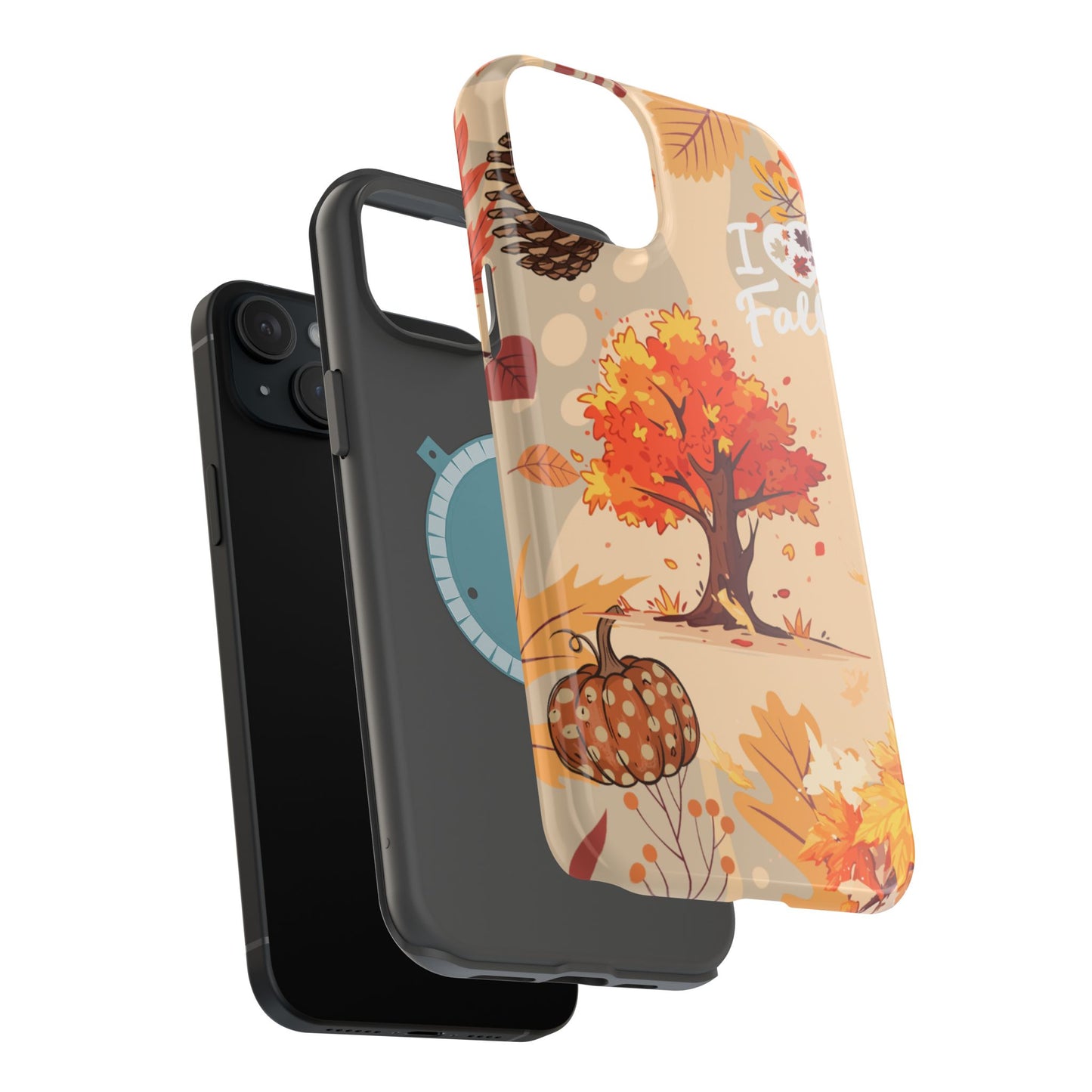 Wireless-Charging Compatible Case – Fall in Love